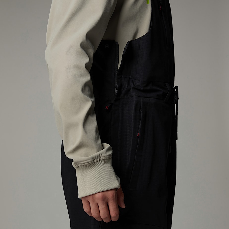 Pantalones Babero The North Face Dragline Hombre Negros | NF0A35E6S