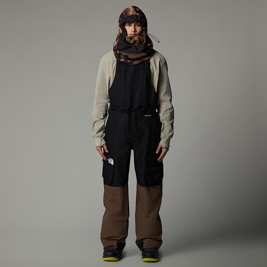 Pantalones Babero The North Face Dragline Hombre Negros | NF0A35E6S