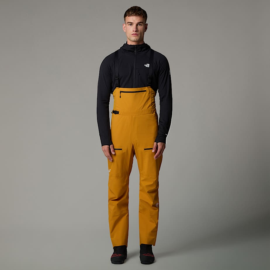 Pantalones Babero The North Face Summit Pumori GORE-TEX® Pro Hombre Amarillos | NF0A70Y1D