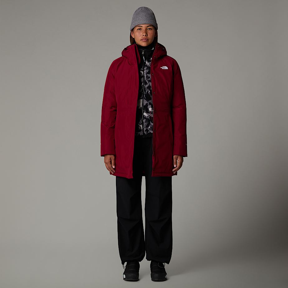 Parka The North Face Brooklyn Mujer Rojos | NF0A63A8S