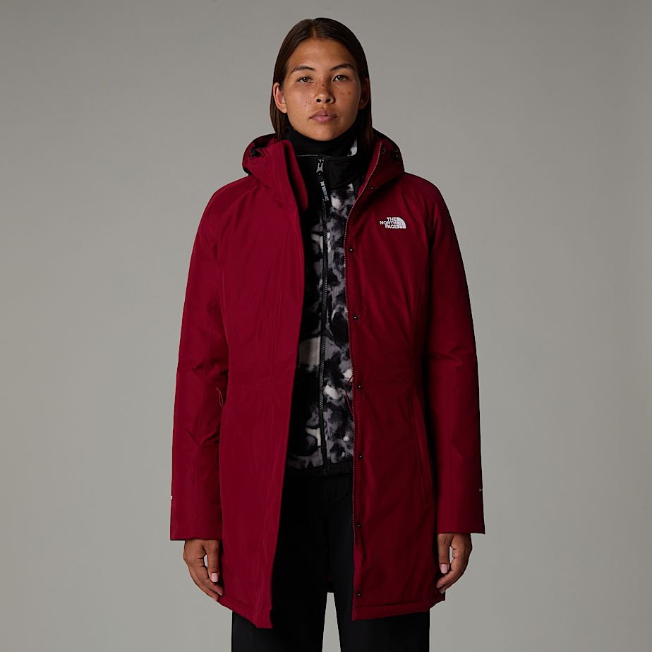Parka The North Face Brooklyn Mujer Rojos | NF0A63A8S