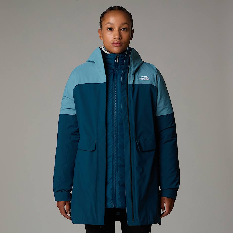 Parka The North Face DryVent™ Mono Triclimate 3-in-1 Mujer Azules | NF0A66S8S