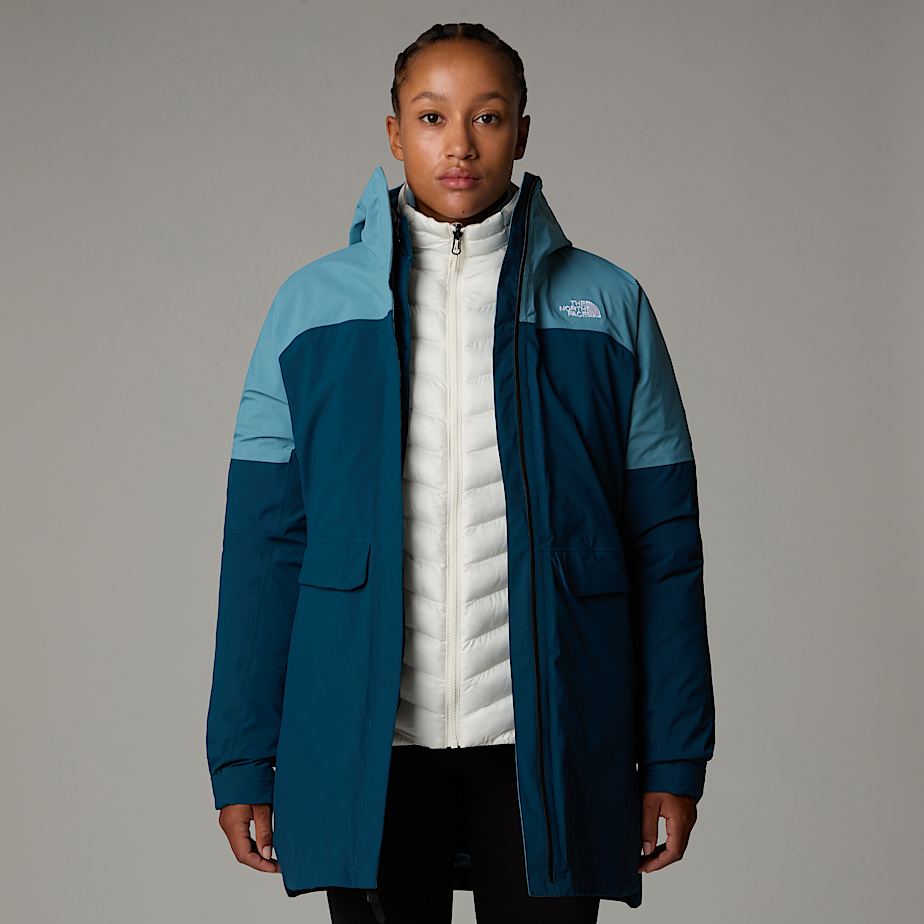 Parka The North Face DryVent™ Mono Triclimate 3-in-1 Mujer Azules | NF0A66S8S