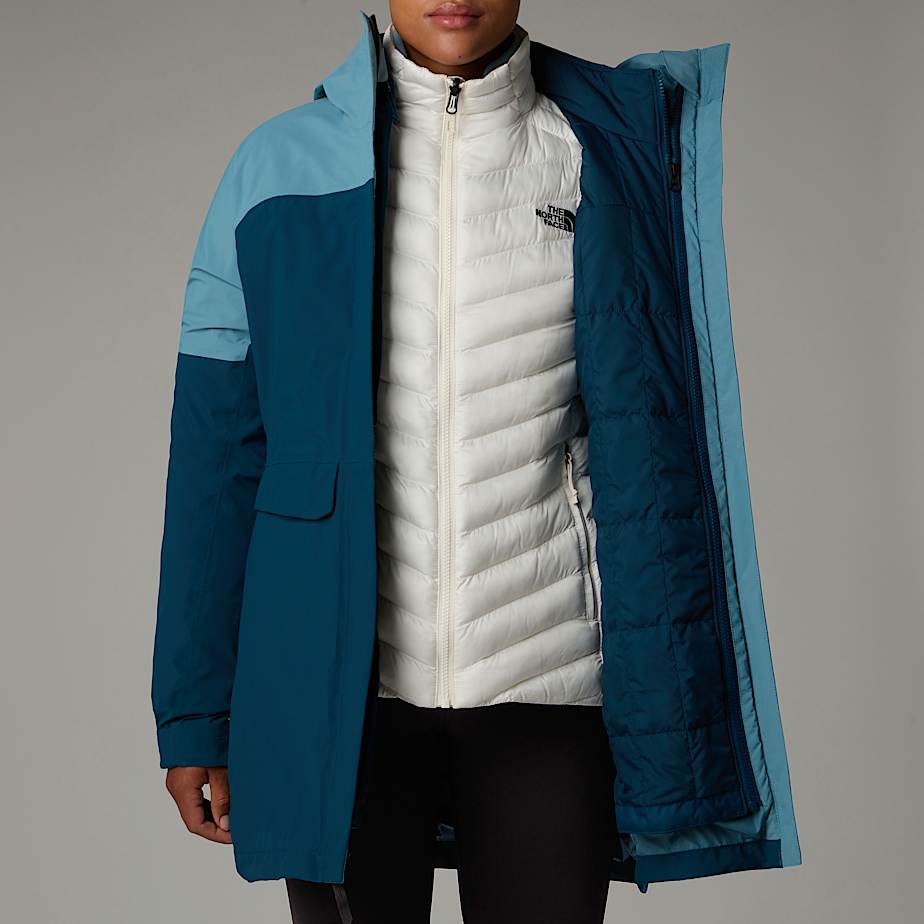 Parka The North Face DryVent™ Mono Triclimate 3-in-1 Mujer Azules | NF0A66S8S