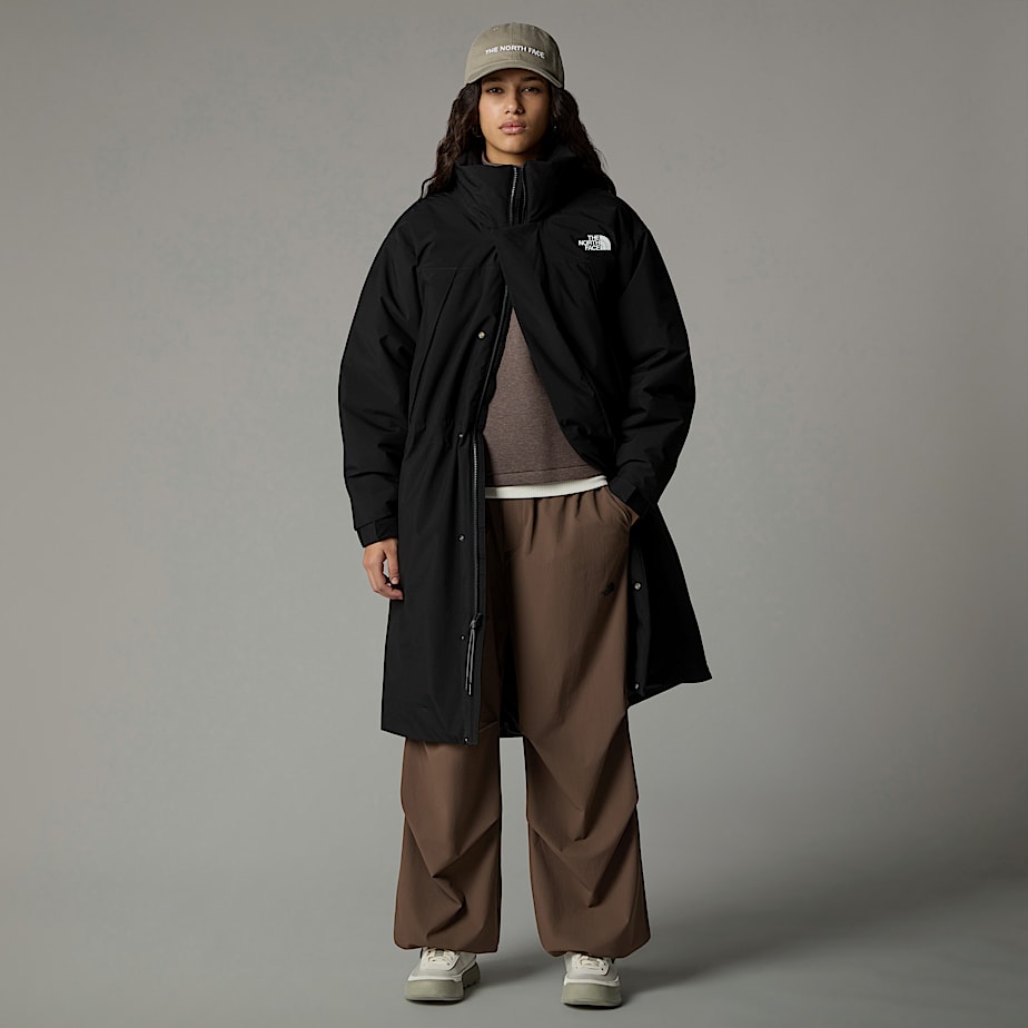 Parka The North Face Padded Long Length Mujer Negros | NF0A78O9F