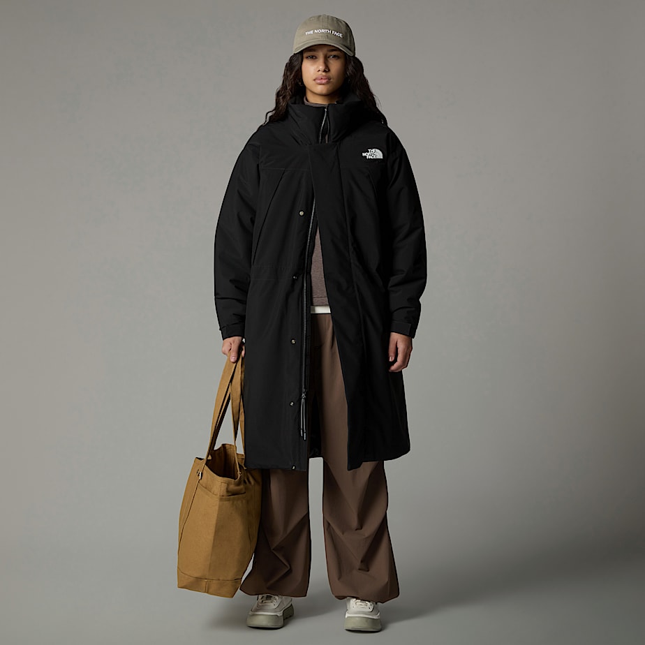 Parka The North Face Padded Long Length Mujer Negros | NF0A78O9F