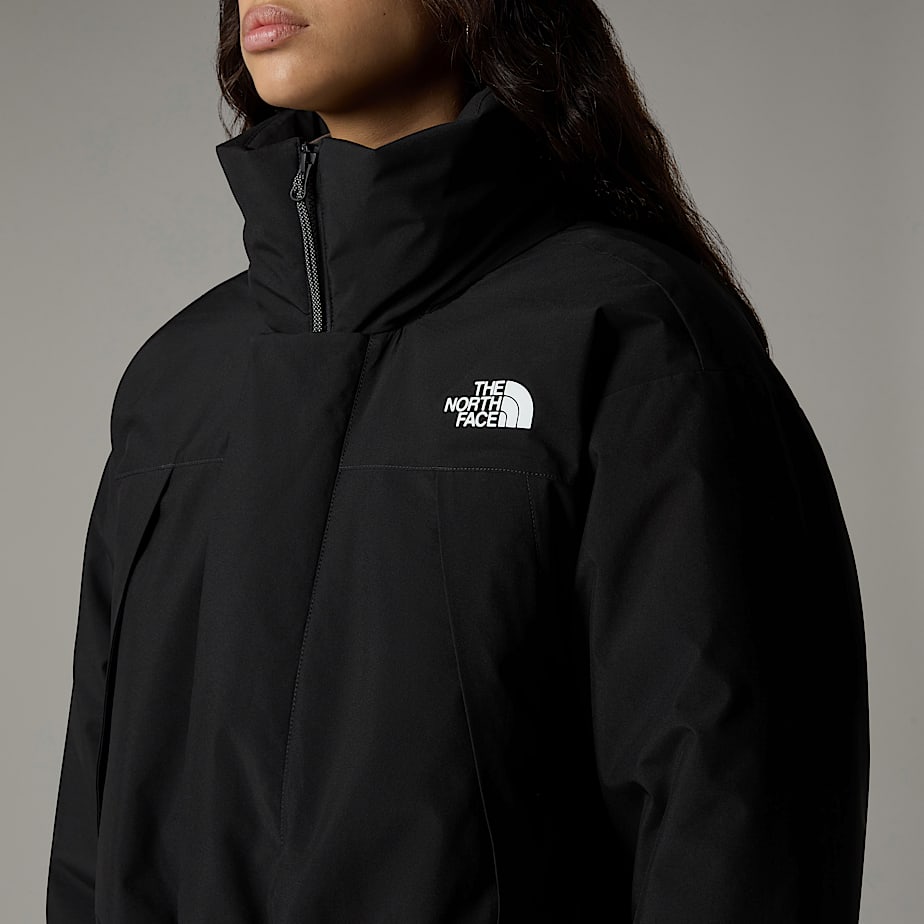 Parka The North Face Padded Long Length Mujer Negros | NF0A78O9F