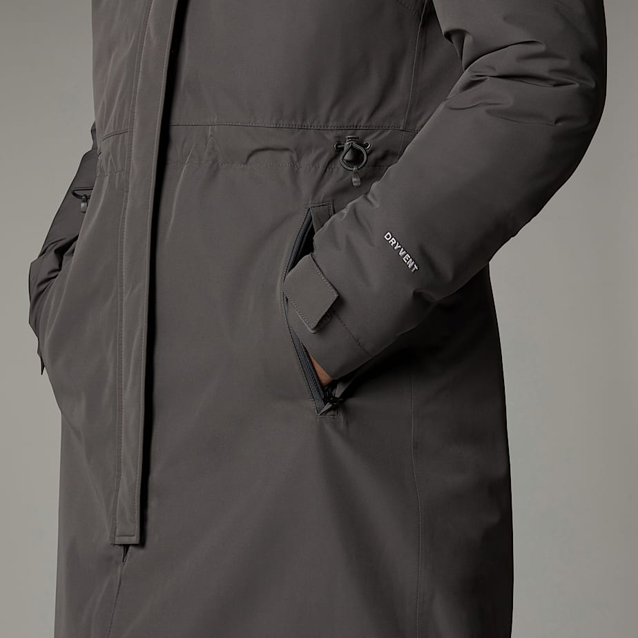 Parka The North Face Recycled Zaneck Mujer Grises | NF0A48A8L