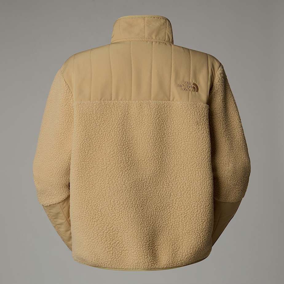 Pullover The North Face Cragmont 1/4 Neck Fleece Mujer Kaki | NF0A63G0N