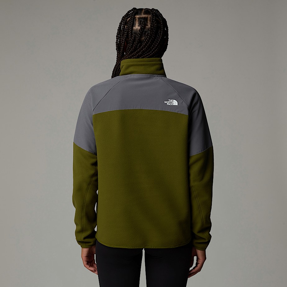 Pullover The North Face Glacier Heavyweight 1/2 Zip Fleece Mujer Verde Oliva | NF0A04K8R