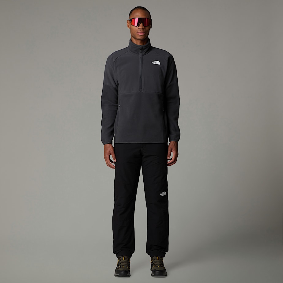 Pullover The North Face Glacier Heavyweight 1/2 Zip Fleece Hombre Negros | NF0A90V2D