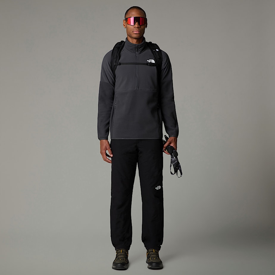 Pullover The North Face Glacier Heavyweight 1/2 Zip Fleece Hombre Negros | NF0A90V2D