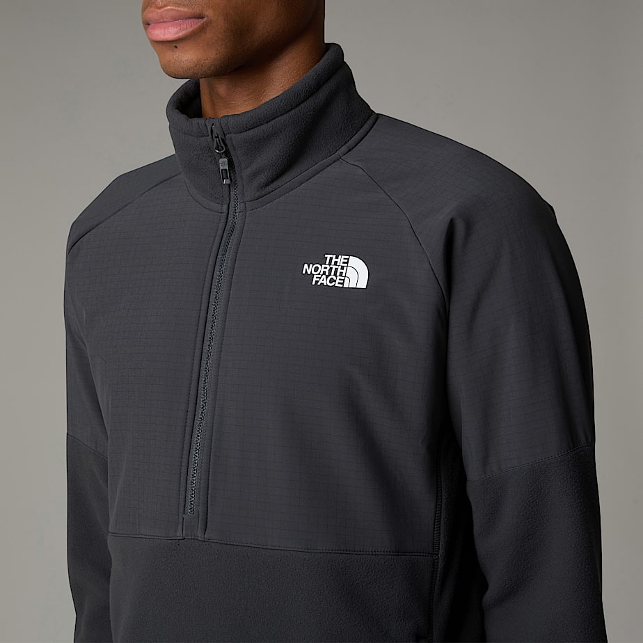 Pullover The North Face Glacier Heavyweight 1/2 Zip Fleece Hombre Negros | NF0A90V2D