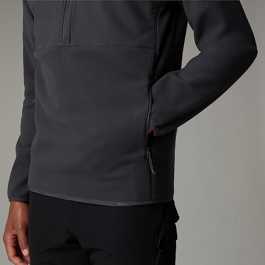 Pullover The North Face Glacier Heavyweight 1/2 Zip Fleece Hombre Negros | NF0A90V2D
