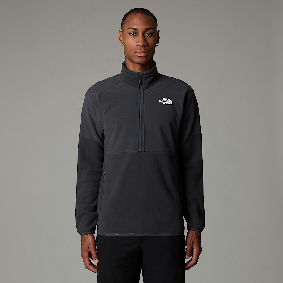 Pullover The North Face Glacier Heavyweight 1/2 Zip Fleece Hombre Negros | NF0A90V2D
