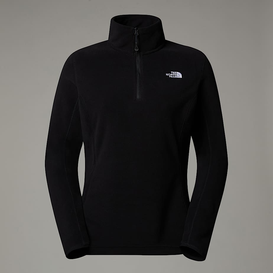 Pullover The North Face Resolve 1/4 Zip Fleece Mujer Negros | NF0A61J0W