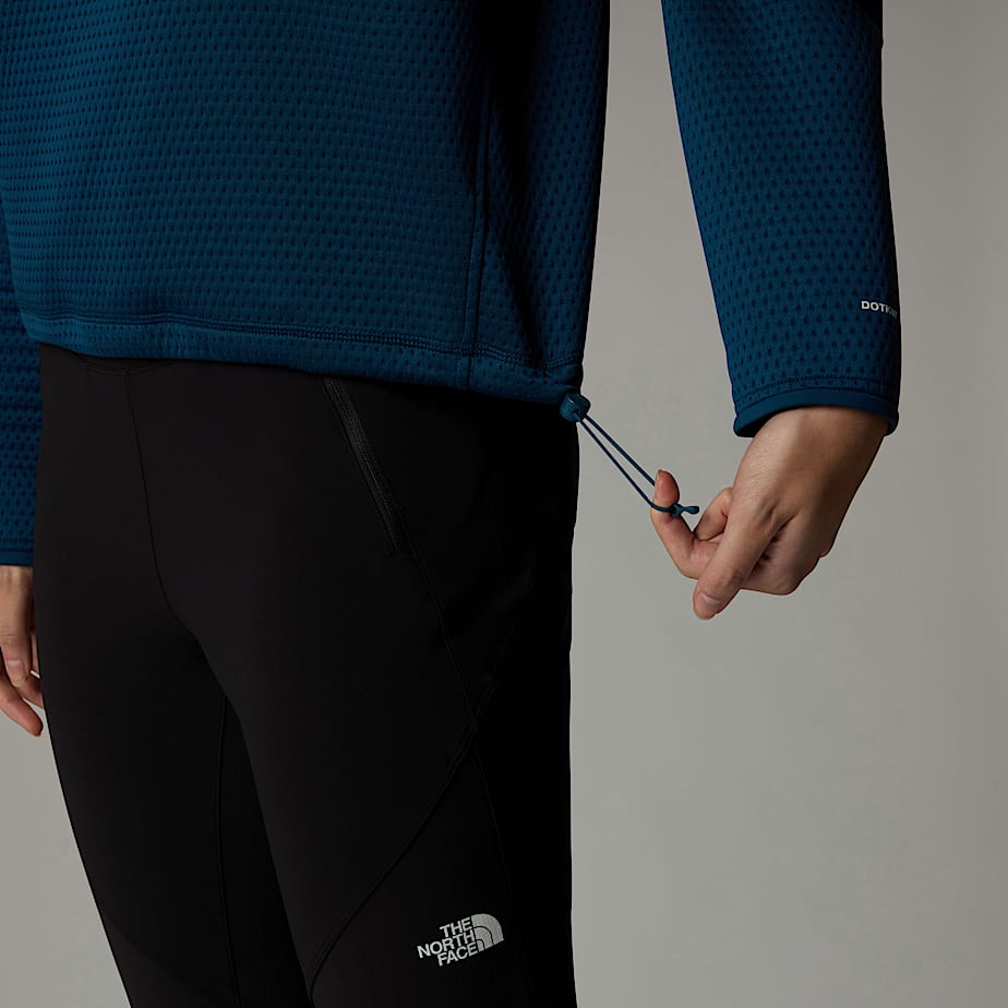 Pullover The North Face Vertical Thermal 1/4 Zip Fleece Mujer Azul Marino | NF0A10Y6D
