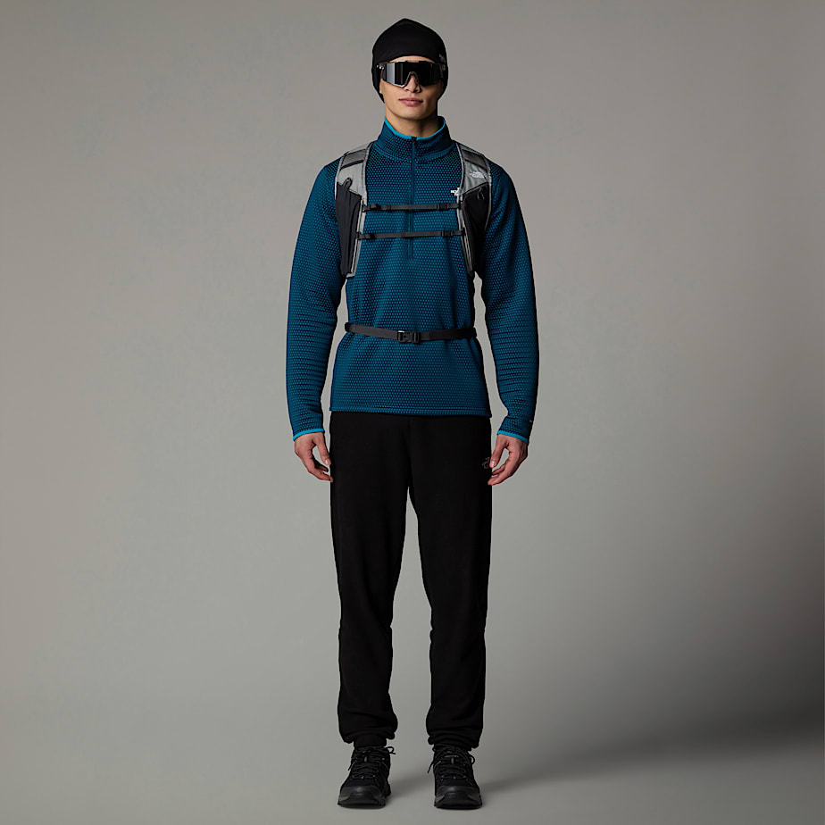 Pullover The North Face Vertical Thermal 1/4 Zip Fleece Hombre Azul Marino | NF0A16J2R