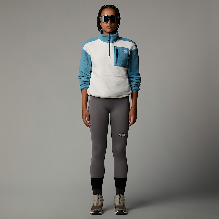 Pullover The North Face Yumiori 1/4 Zip Fleece Jacket Mujer Azules | NF0A39B5Q