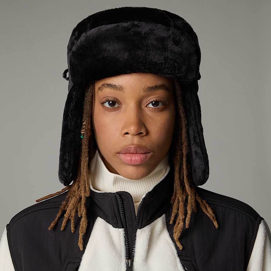 Sombreros The North Face Osito Trapper Mujer Negros | NF0A88M5X