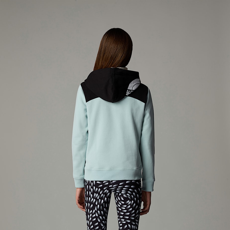 Sudadera con Capucha The North Face Back Logo Relaxed Niños Turquesa | NF0A93X4V