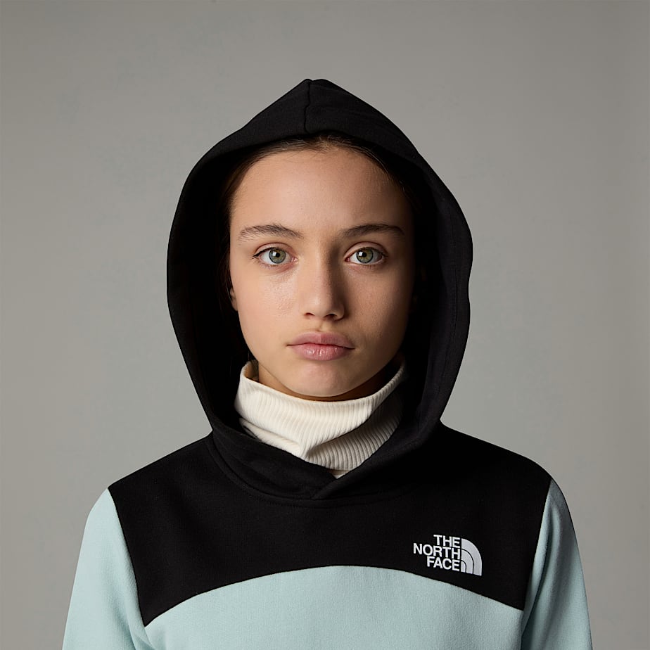 Sudadera con Capucha The North Face Back Logo Relaxed Niños Turquesa | NF0A93X4V