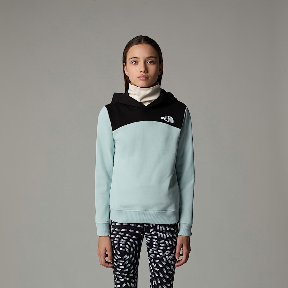 Sudadera con Capucha The North Face Back Logo Relaxed Niños Turquesa | NF0A93X4V
