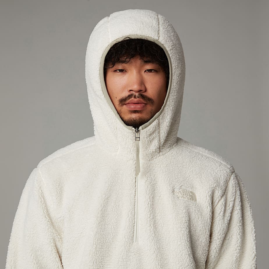 Sudadera con Capucha The North Face Campshire Fleece Hombre Blancos | NF0A02F2S
