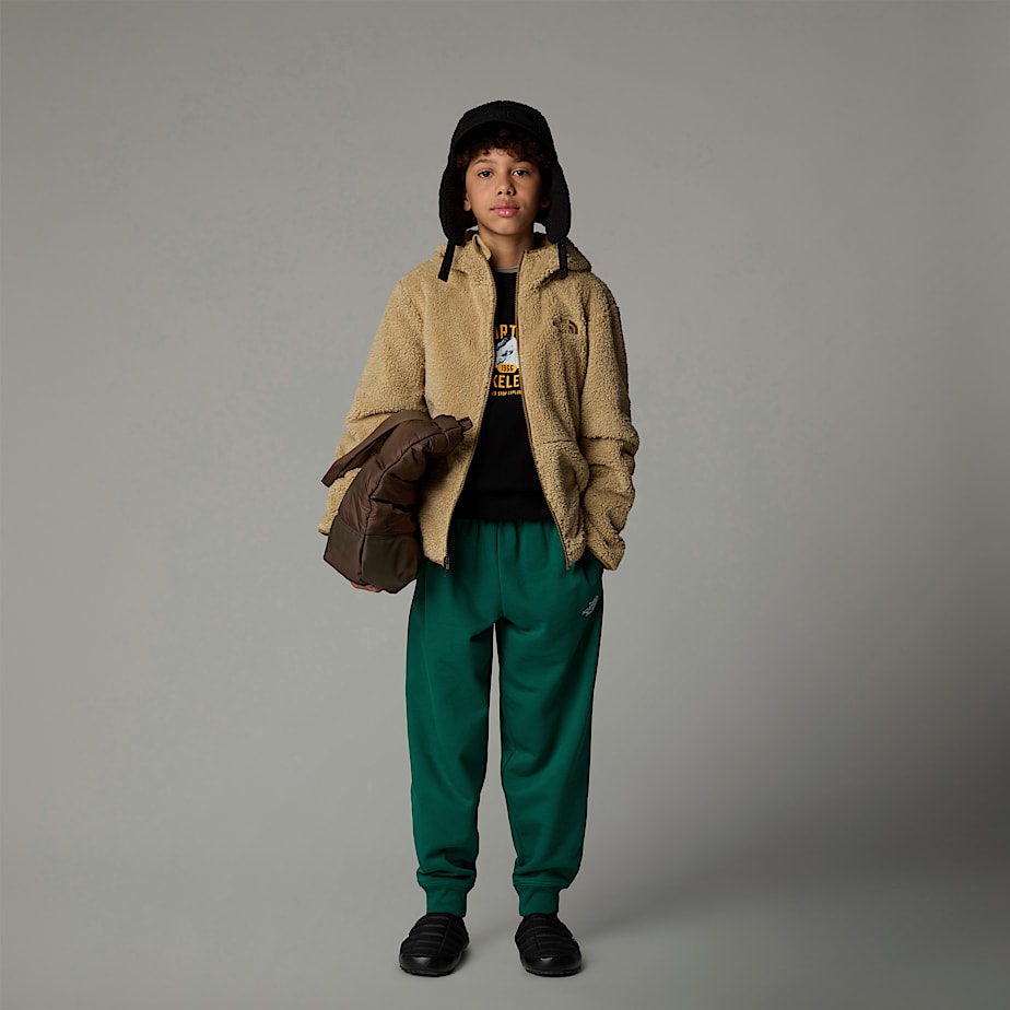 Sudadera con Capucha The North Face Campshire Full-Zip Niños Kaki | NF0A61J6A