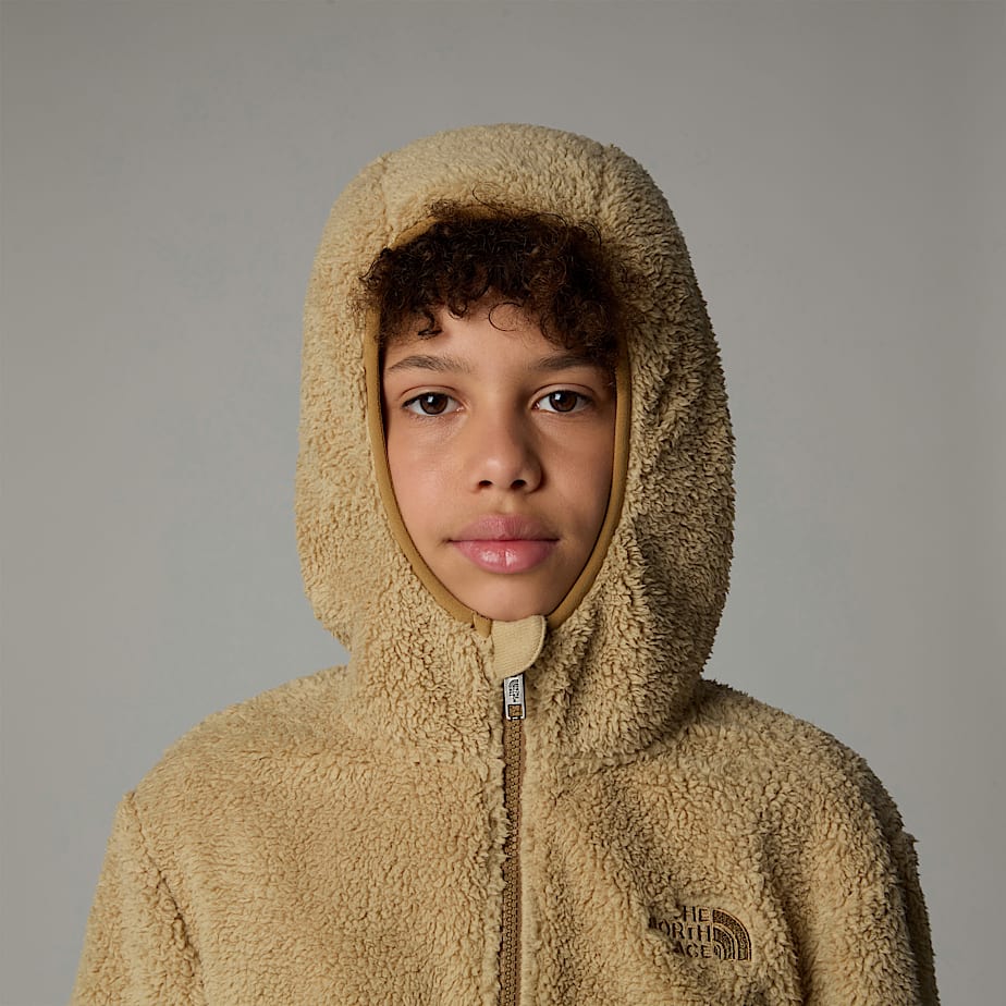 Sudadera con Capucha The North Face Campshire Full-Zip Niños Kaki | NF0A61J6A