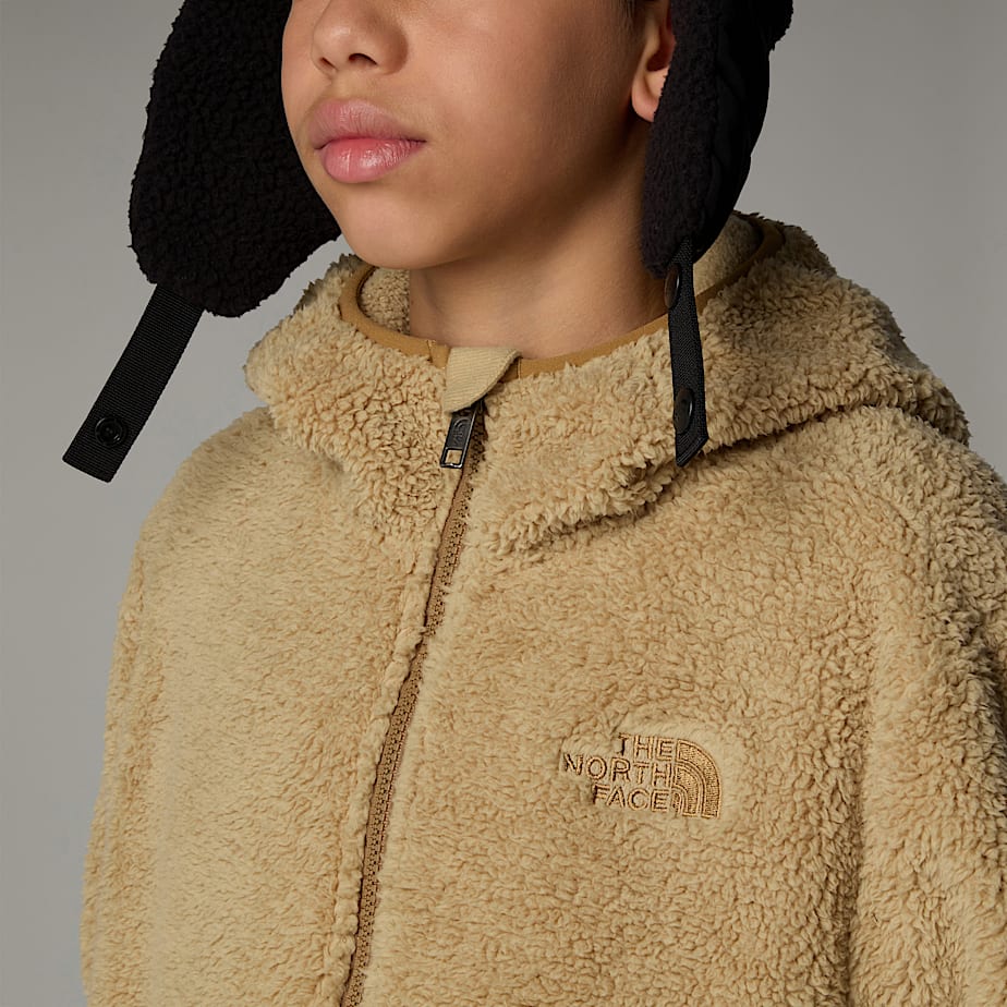 Sudadera con Capucha The North Face Campshire Full-Zip Niños Kaki | NF0A61J6A