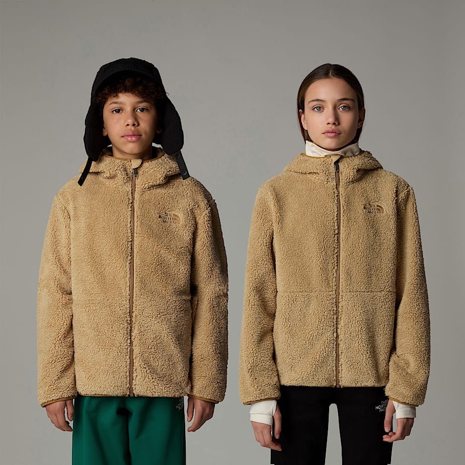 Sudadera con Capucha The North Face Campshire Full-Zip Niños Kaki | NF0A61J6A