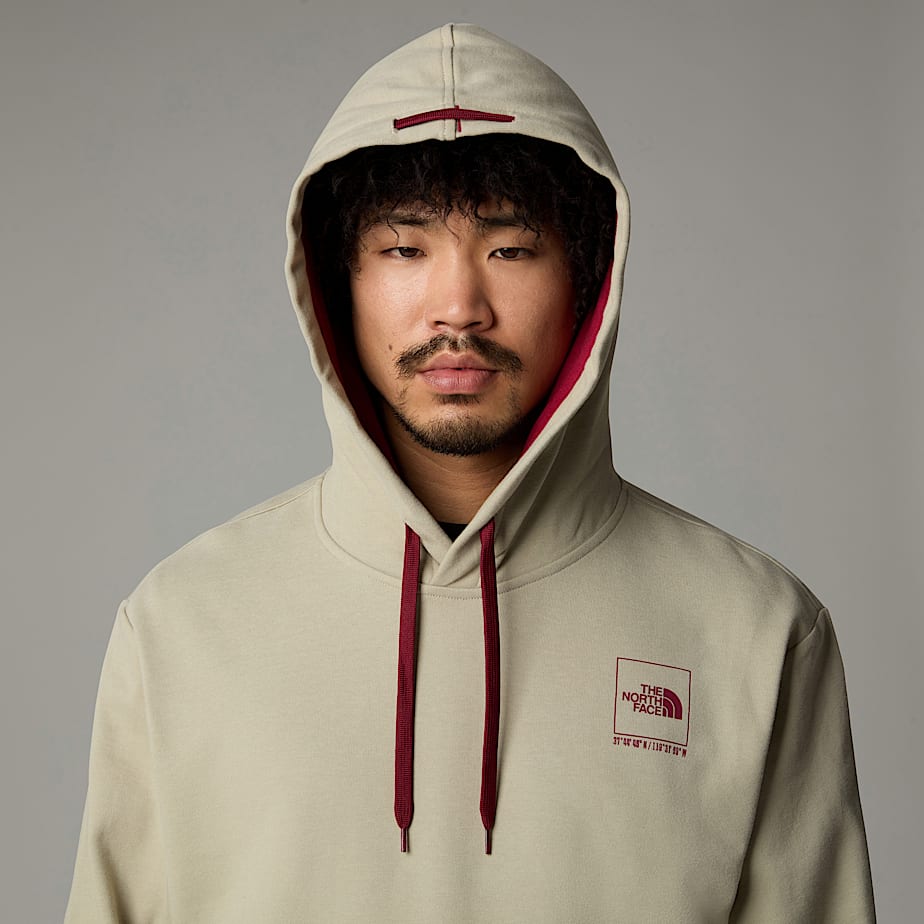 Sudadera con Capucha The North Face Coordinates Hombre Grises | NF0A61D4N