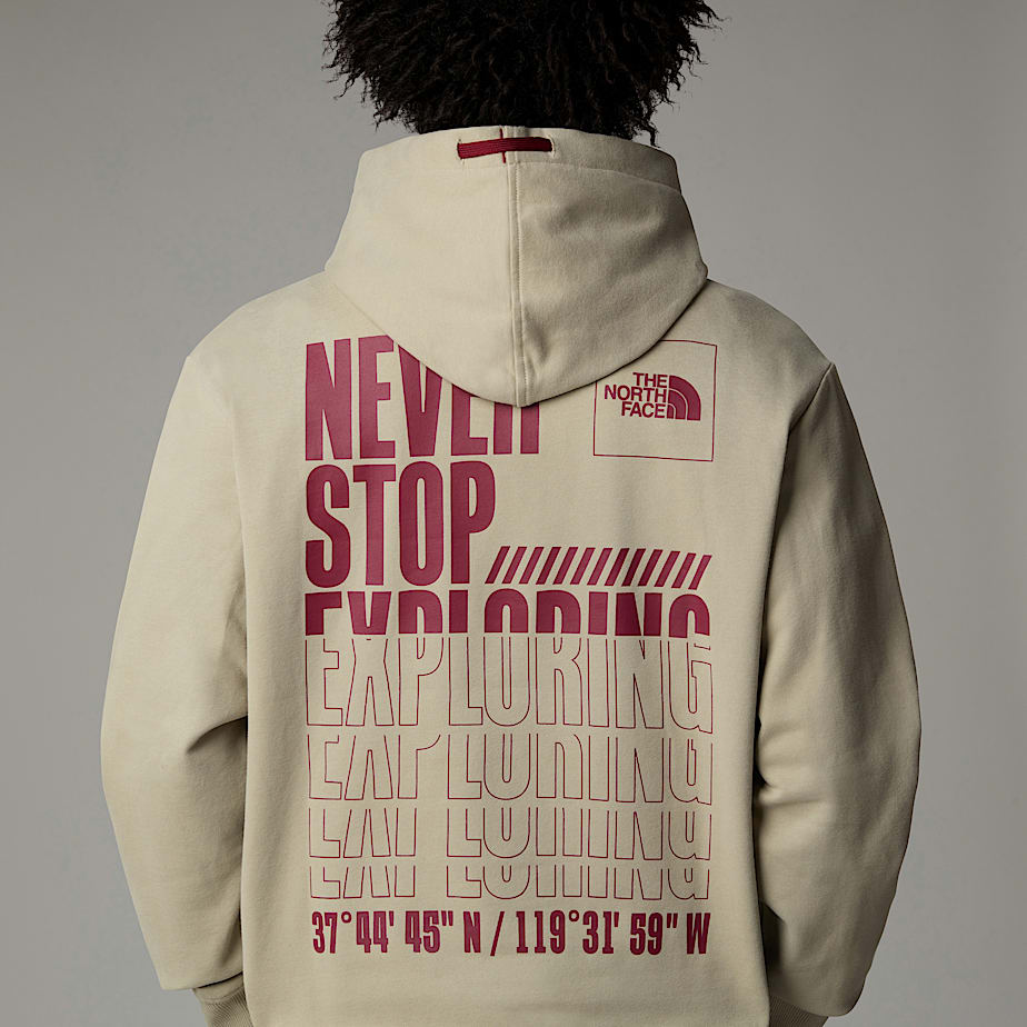 Sudadera con Capucha The North Face Coordinates Hombre Grises | NF0A61D4N