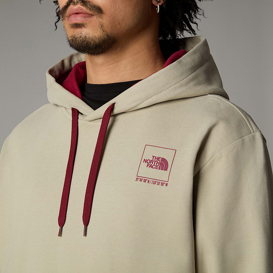 Sudadera con Capucha The North Face Coordinates Hombre Grises | NF0A61D4N