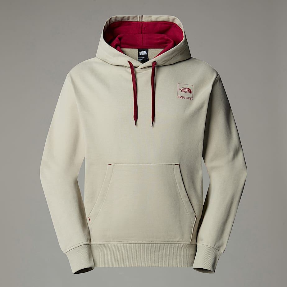 Sudadera con Capucha The North Face Coordinates Hombre Grises | NF0A61D4N