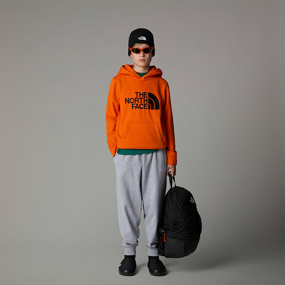 Sudadera con Capucha The North Face Drew Peak Niños Naranjas | NF0A85J5F