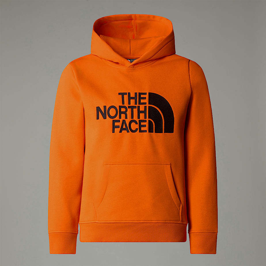 Sudadera con Capucha The North Face Drew Peak Niños Naranjas | NF0A85J5F