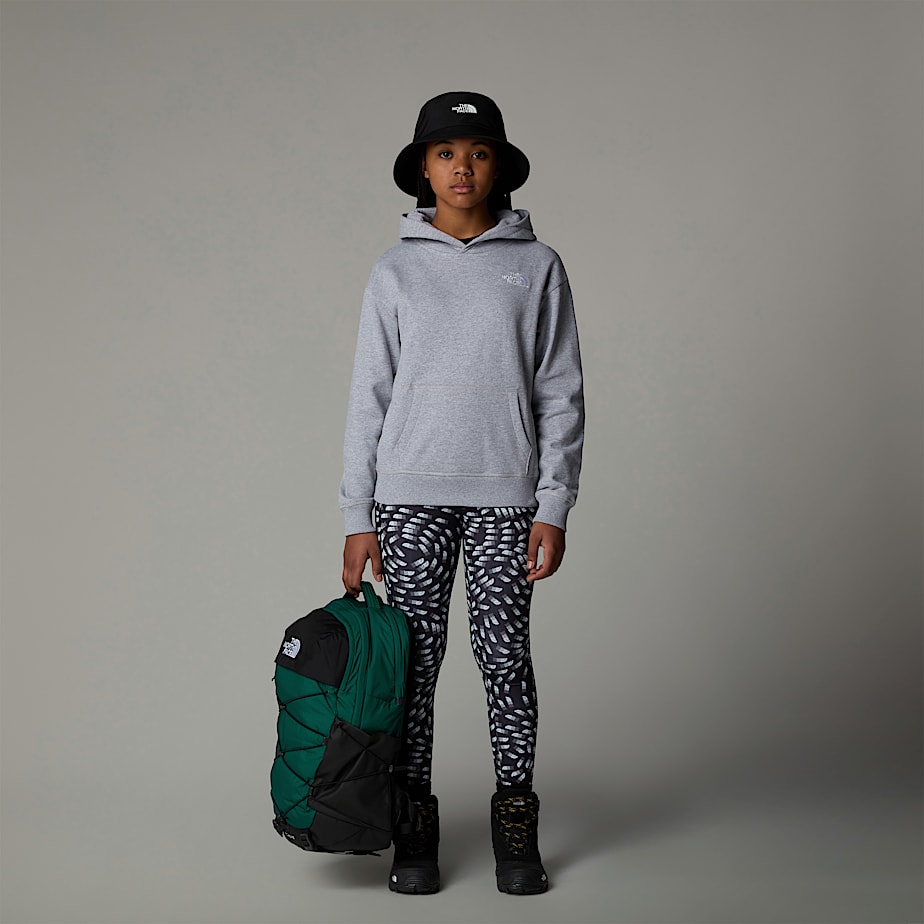 Sudadera con Capucha The North Face Essential Oversized Niños Grises | NF0A89Y7T