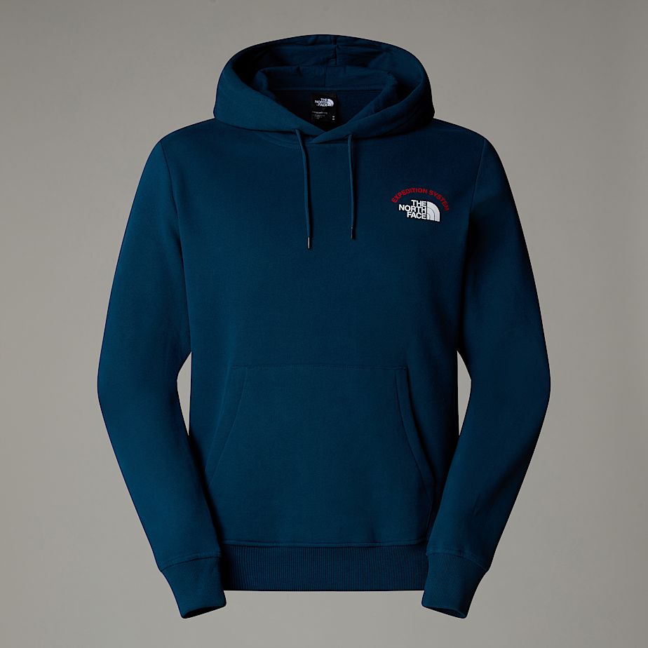 Sudadera con Capucha The North Face Expedition System Graphic Hombre Azul Marino | NF0A78C7S