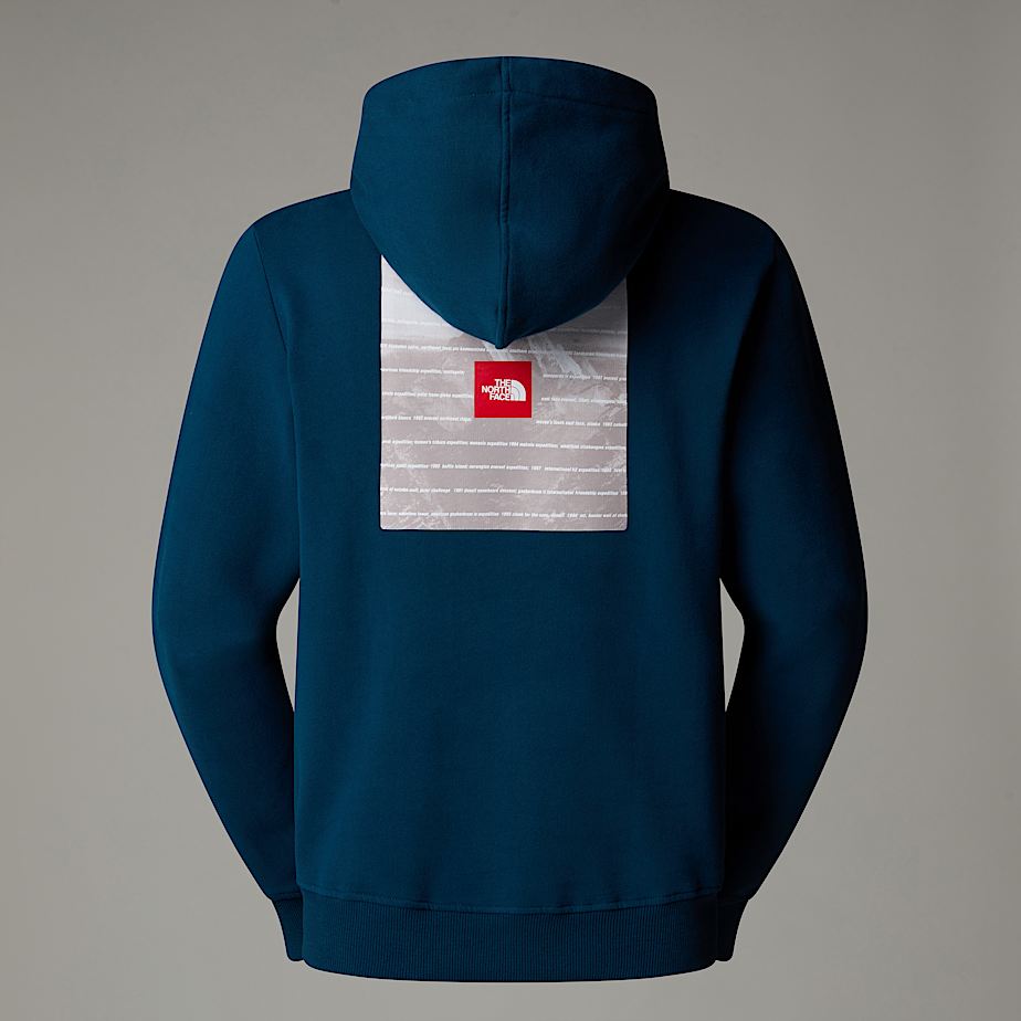 Sudadera con Capucha The North Face Expedition System Graphic Hombre Azul Marino | NF0A78C7S