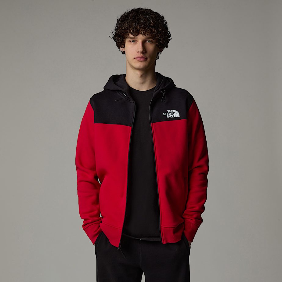 Sudadera con Capucha The North Face Icons Full-Zip Hombre Rojos | NF0A99F2M