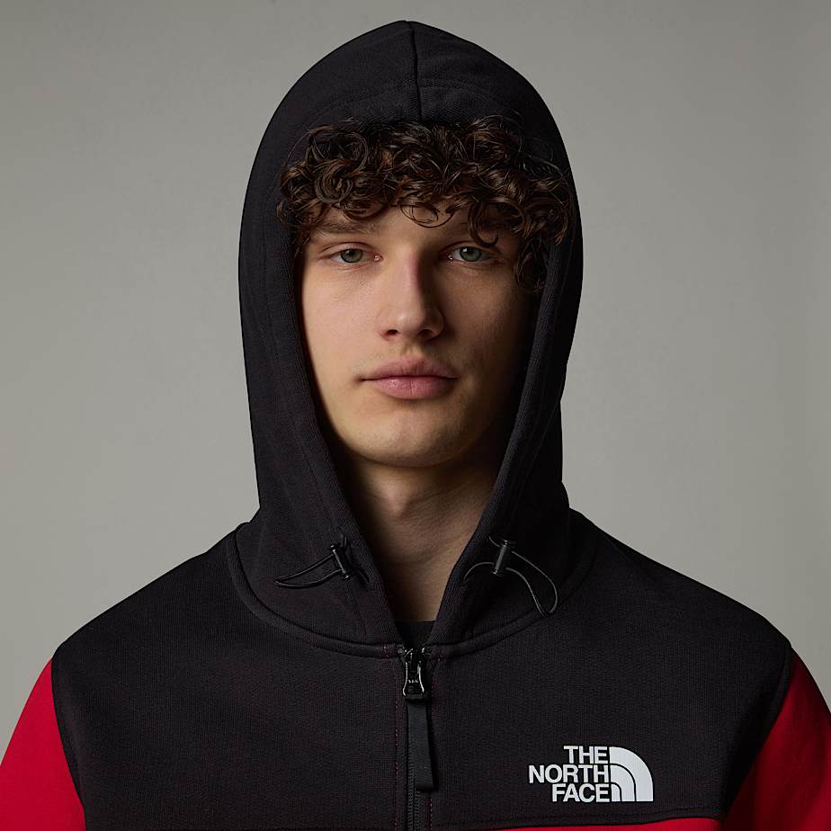 Sudadera con Capucha The North Face Icons Full-Zip Hombre Rojos | NF0A99F2M