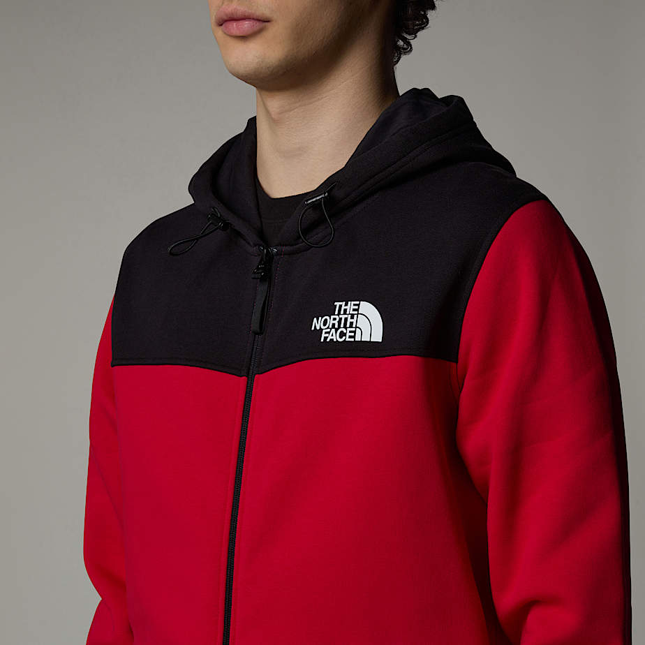 Sudadera con Capucha The North Face Icons Full-Zip Hombre Rojos | NF0A99F2M