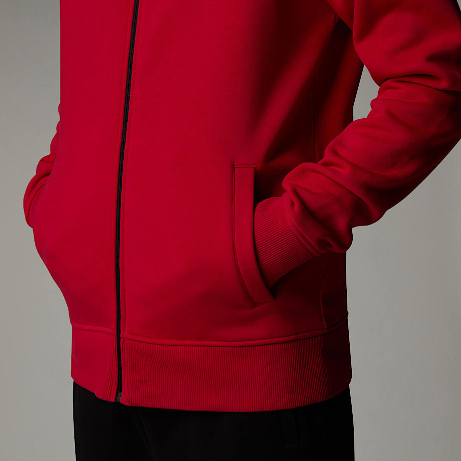 Sudadera con Capucha The North Face Icons Full-Zip Hombre Rojos | NF0A99F2M