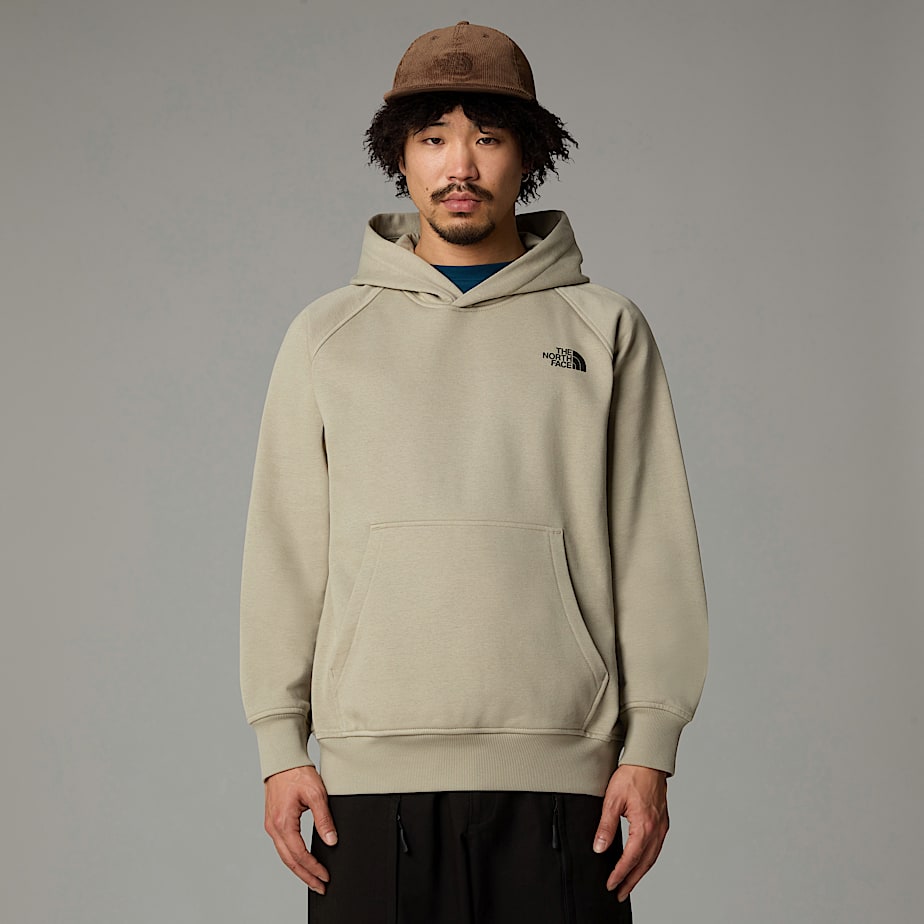 Sudadera con Capucha The North Face Raglan Redbox Graphic Hombre Beige | NF0A07P8P