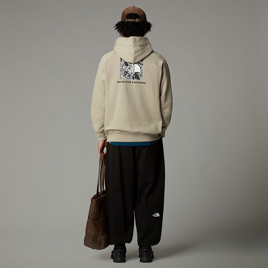 Sudadera con Capucha The North Face Raglan Redbox Graphic Hombre Beige | NF0A07P8P
