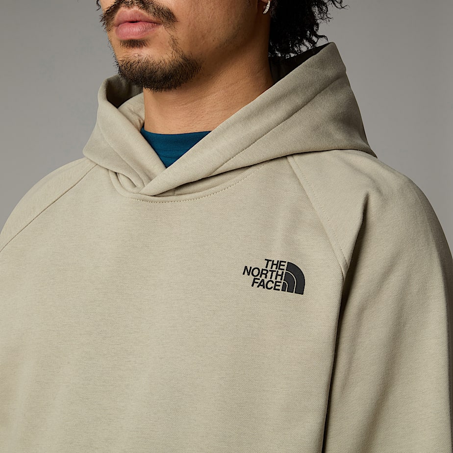 Sudadera con Capucha The North Face Raglan Redbox Graphic Hombre Beige | NF0A07P8P