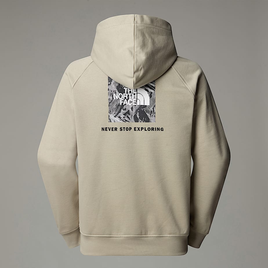 Sudadera con Capucha The North Face Raglan Redbox Graphic Hombre Beige | NF0A07P8P