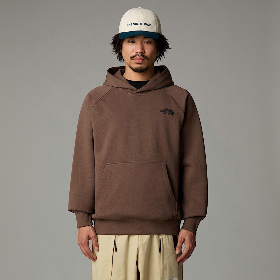 Sudadera con Capucha The North Face Raglan Redbox Hombre Marrom | NF0A61G6B